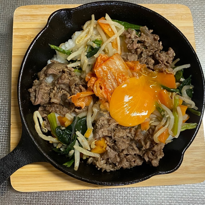 辛くない♡ビビンバ丼